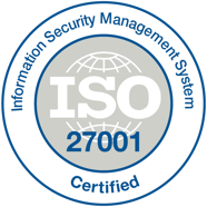 ISO 27001:2013 certification logo